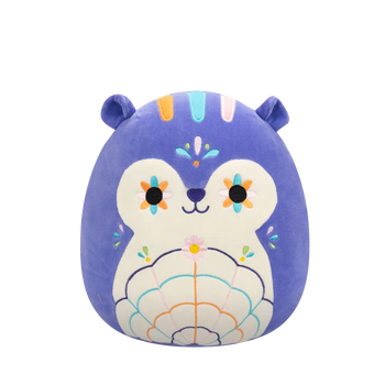 Squishmallows Day of the Dead – sivkasta veverica Luzma, 20 cm