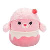 Squishmallows Pudelj jagodni mlečni napitek Chloe, 20 cm