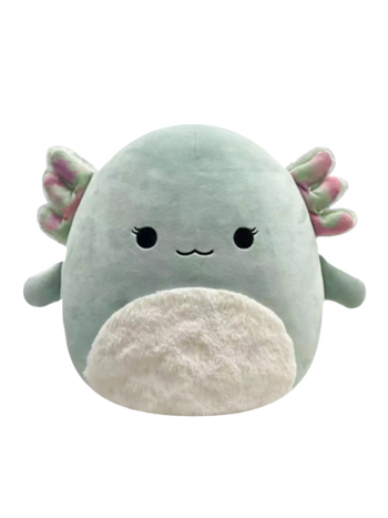 SQUISHMALLOWS Aksolotl Chasmen s puhastim trebuščkom, 30 cm