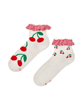 Nogavice cutecore Piknik češnje