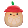 Squishmallows Rezina pomaranče z rdečim klobučkom Celia, 30 cm