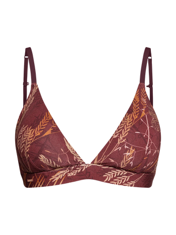 Živahni modrček bralette Travniki in polja