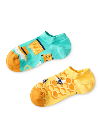 Živahne nizke nogavice za superge Čebelar