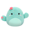 Squishmallows Graciela – metino zelen sodčkast kaktus z rožnatimi cvetovi, 20 cm