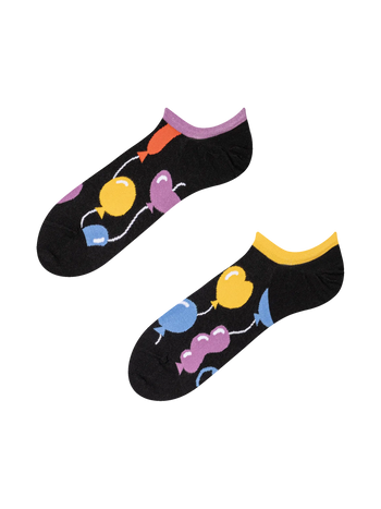 Živahne nizke nogavice za superge Baloni