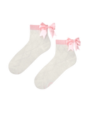 Nogavice cutecore Roza pentlja