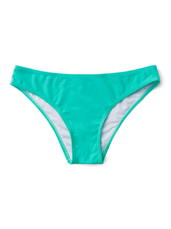 Morsko zelene bikini hlačke