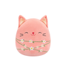 Squishmallows Wilka – breskvasta mačka, ovita s cvetličnimi stebli, 20 cm