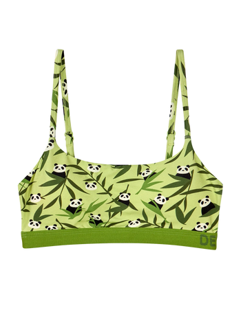 Živahni ženski modrček iz modala Pande in bambus