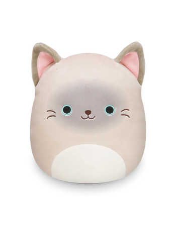 Squishmallows Siamska mačka Felton, 20 cm
