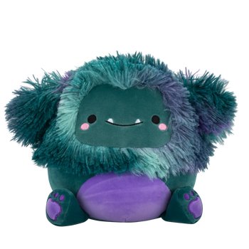 Squishmallows JT – temno turkizen jeti z vijoličnim trebuhom, 20 cm