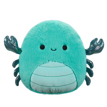 Squishmallows Fuzzamallows – zelenomodri škorpijon Carpio, 30 cm