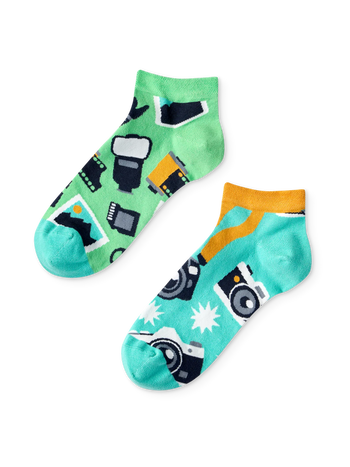 Živahne kratke nogavice Fotograf