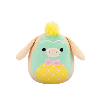 Squishmallows Kepler – piškotkasti osel, 20 cm