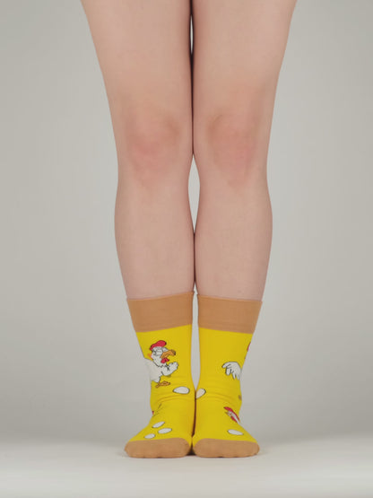 Živahne nogavice Kokoš ali jajce?