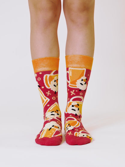 Živahne nogavice Pivo in ovca