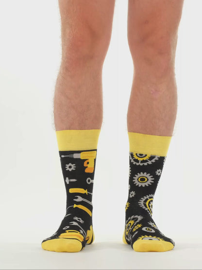 Živahne nogavice Mehanik