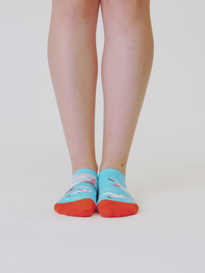 Živahne nizke nogavice za superge Galeb